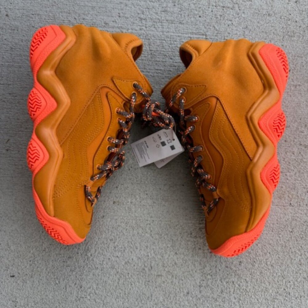 Adidas Ivy Park Top Ten 2000 Focus Orange Sneakers IVP  mens 8